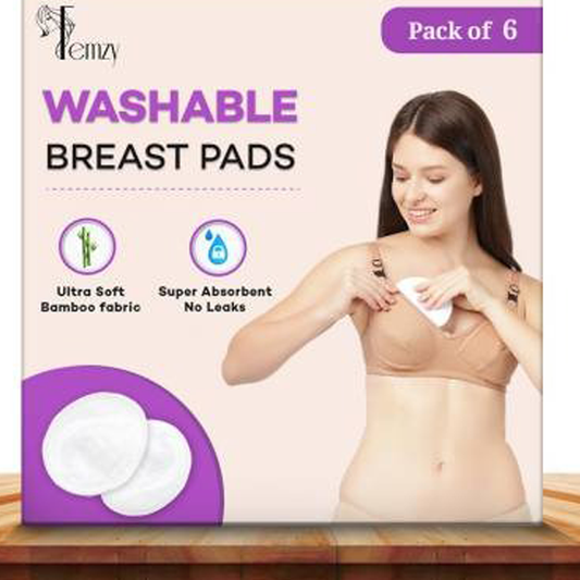Femzy BRSPD Nursing Breast Pad  (Pack of 6)