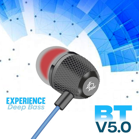 AJAH Neckband Earphone in-Ear Bluetooth 5.0 Wireless