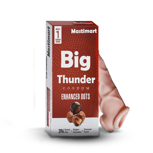 Big Thunder Silicone Reusable Dragon Condom