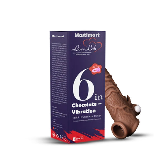 Chocolate Silicone Reusable Dragon Condom