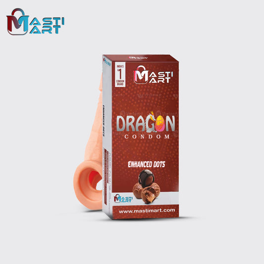 Masti Mart Dragon Condom 8 Inch/ Silicone Condom
